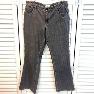 Coldwater Creek Natural Fit Gray Jeans